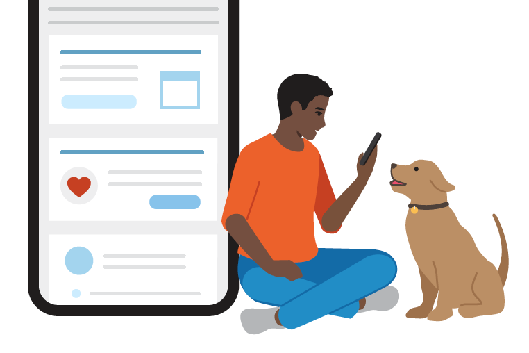Digital health graphic